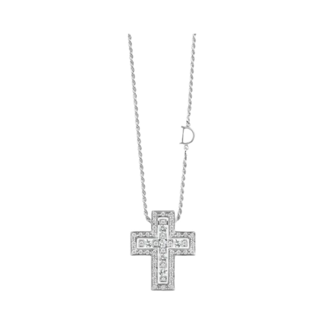 다미아니 벨에포크 다이아몬드 네클리스 화이트 골드(Damiani Belle Epoque Diamonds Necklace White Gold)