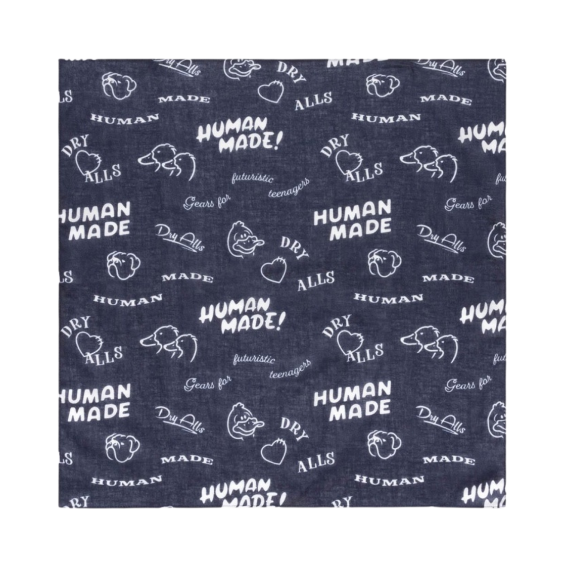 휴먼 메이드 빅 반다나 #2 네이비(Human Made Big Bandana #2 Navy) - 1