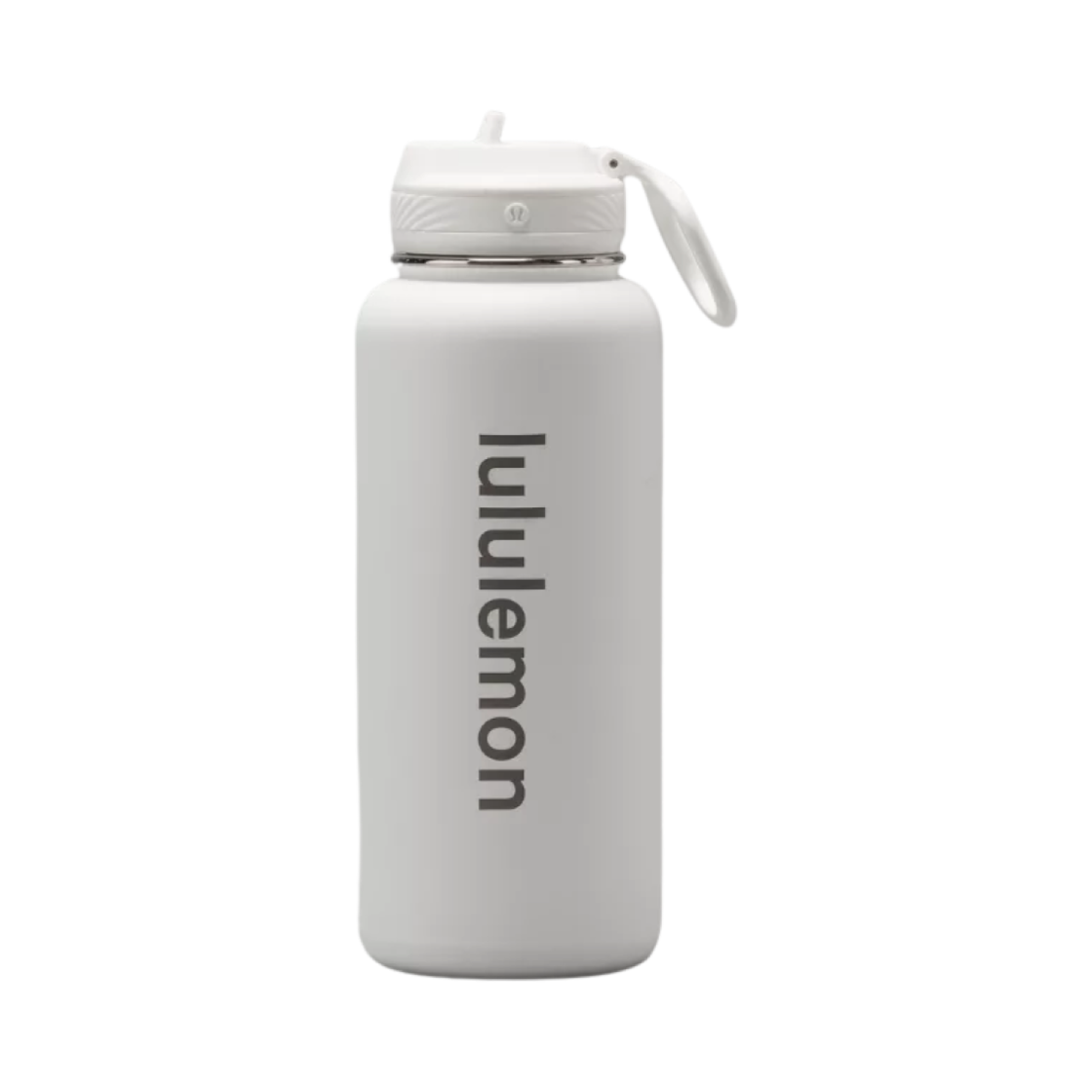 LU9BYOS Lululemon Back to Life Sport Bottle 32 oz. Straw Lid White