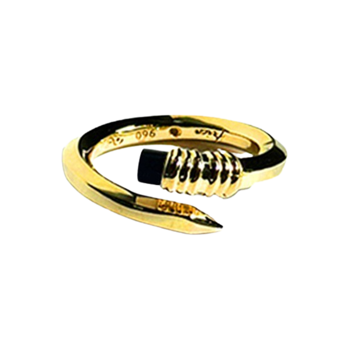 프리카 라이닝 링 2 골드 오닉스(Frica Linning Ring 2 Gold Onyx)
