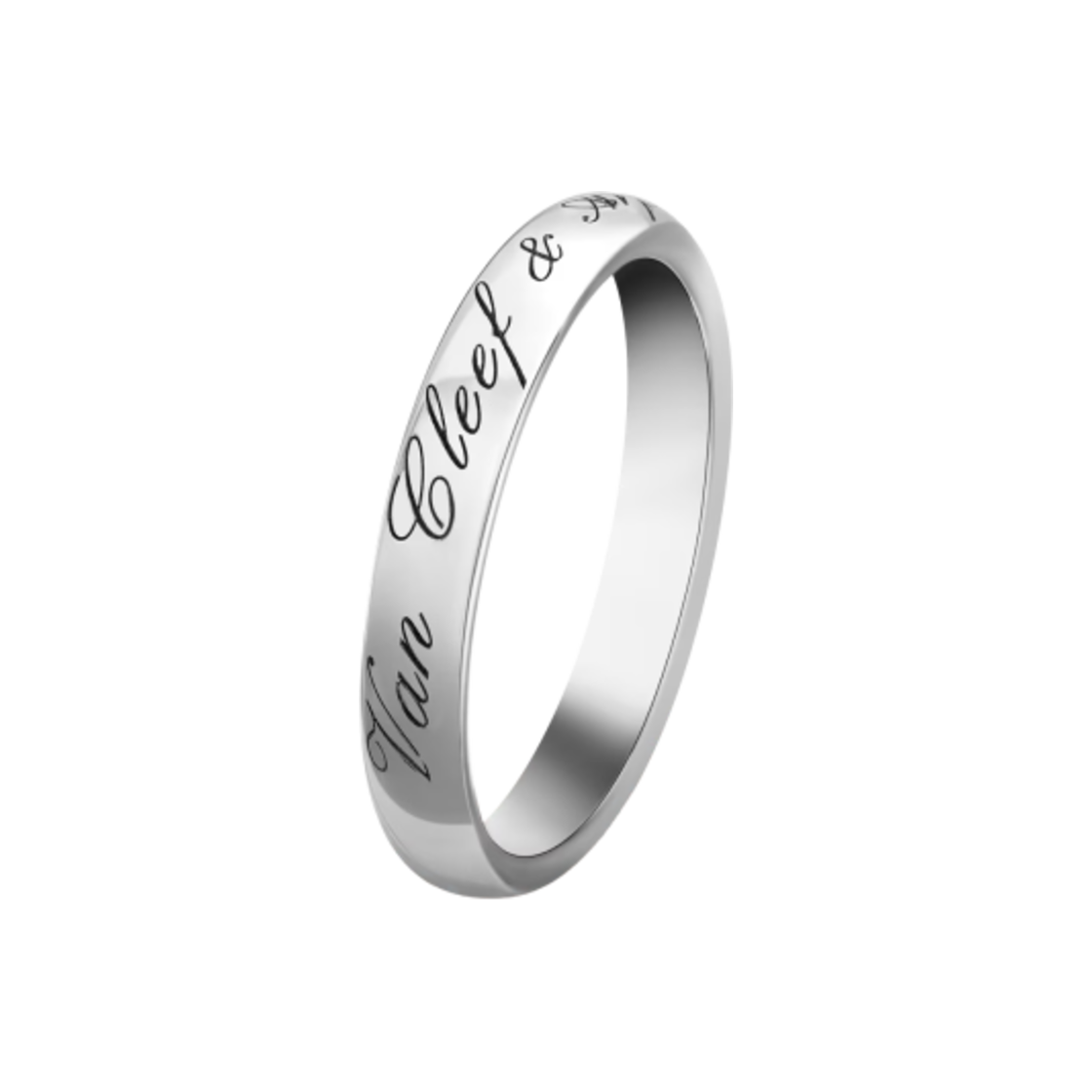 반 클리프 & 아펠 땅드레망 시그니처 웨딩 밴드(Van Cleef & Arpels Tendrement Signature Wedding Band)