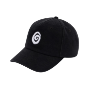 Ostrya Swirl 5 Panel Cap Black