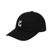 Wooyoungmi Logo Ball Cap Black - 24SS