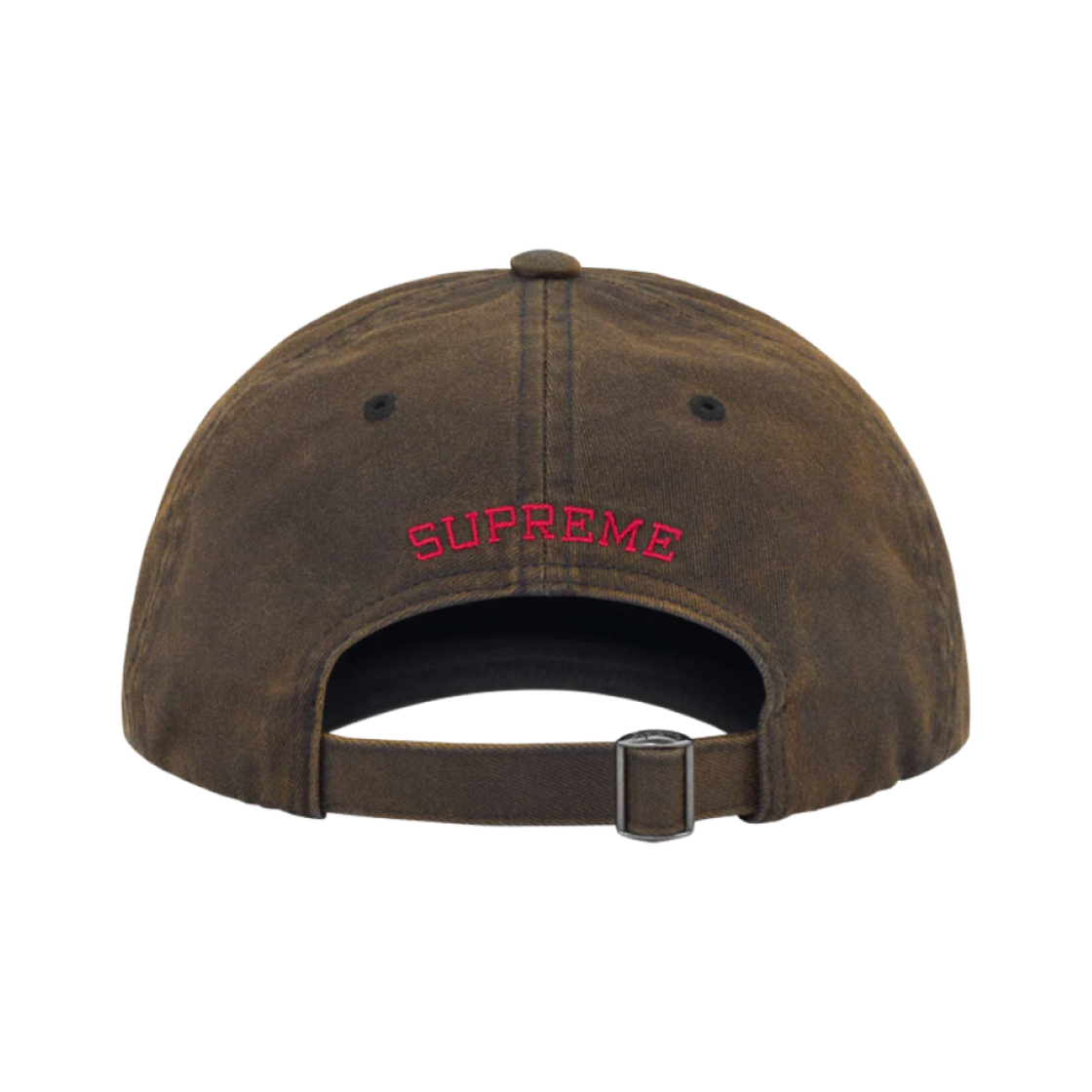 슈프림 블리치드 치노 6-패널 블랙 - 24FW(Supreme Bleached Chino 6-Panel Black - 24FW) - 2