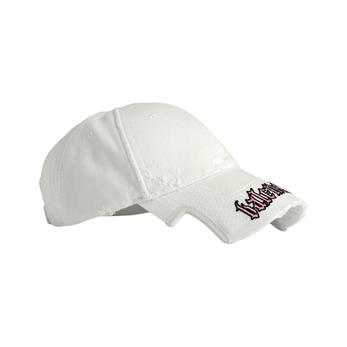발렌시아가 블랙레터 스크립트 캡 더티 화이트((W) Balenciaga Blackletter Script Cap Dirty White) - 2