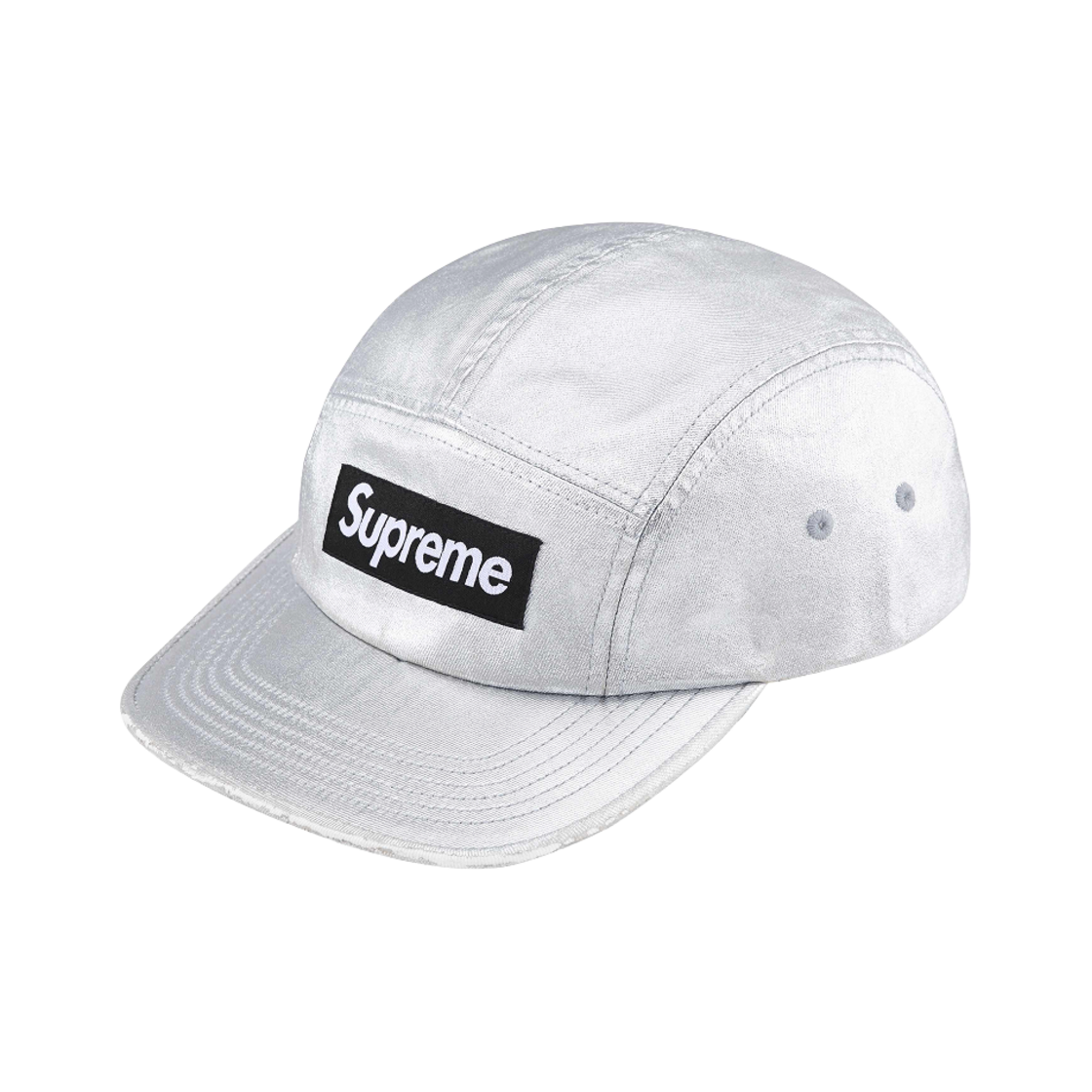 슈프림 워시드 치노 트윌 캠프캡 실버 - 25SS(Supreme Washed Chino Twill Camp Cap Silver - 25SS)