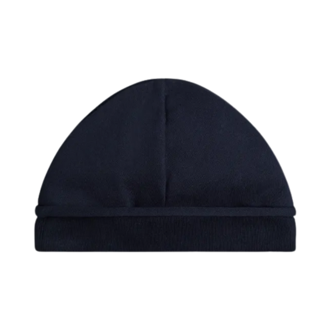 UJH001A-03037-415 Thom Browne Classic Jersey 4-Bar Loopback Beanie Blue