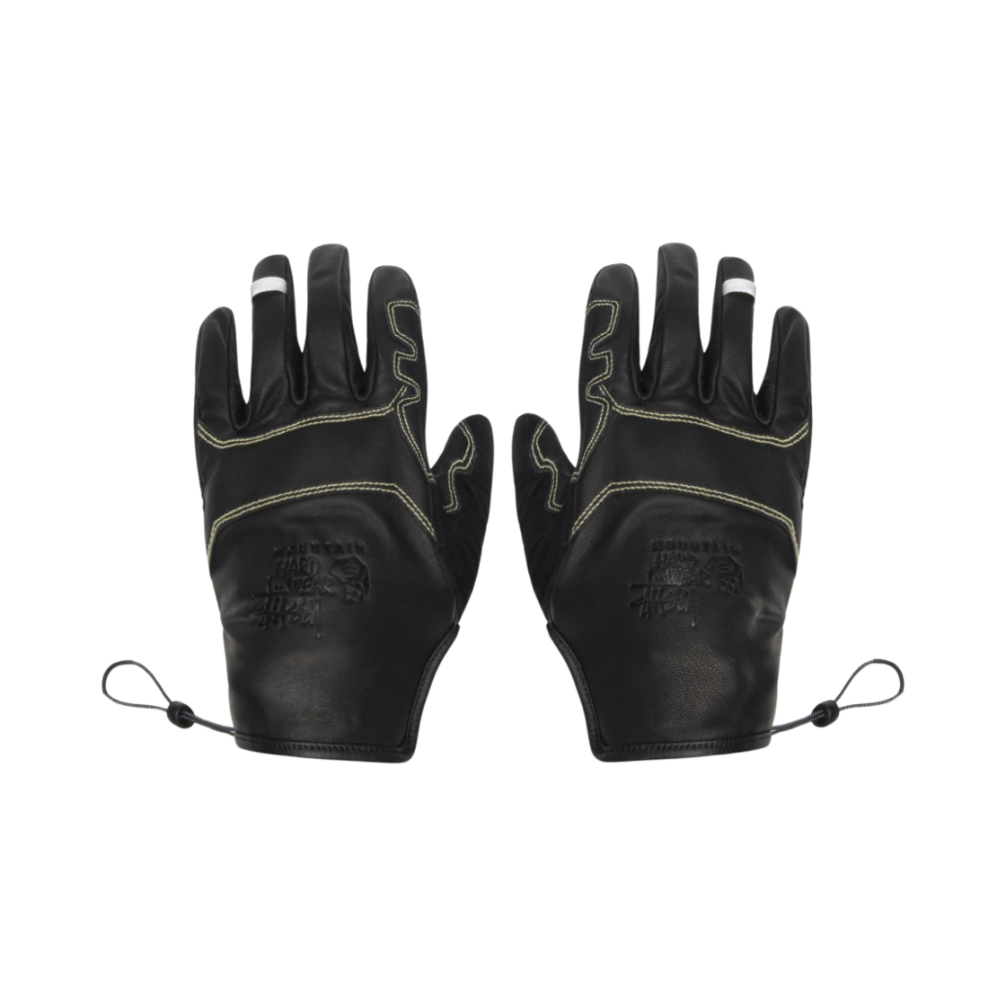 스투시 x 마운틴 하드웨어 파우더게이트 글러브 블랙