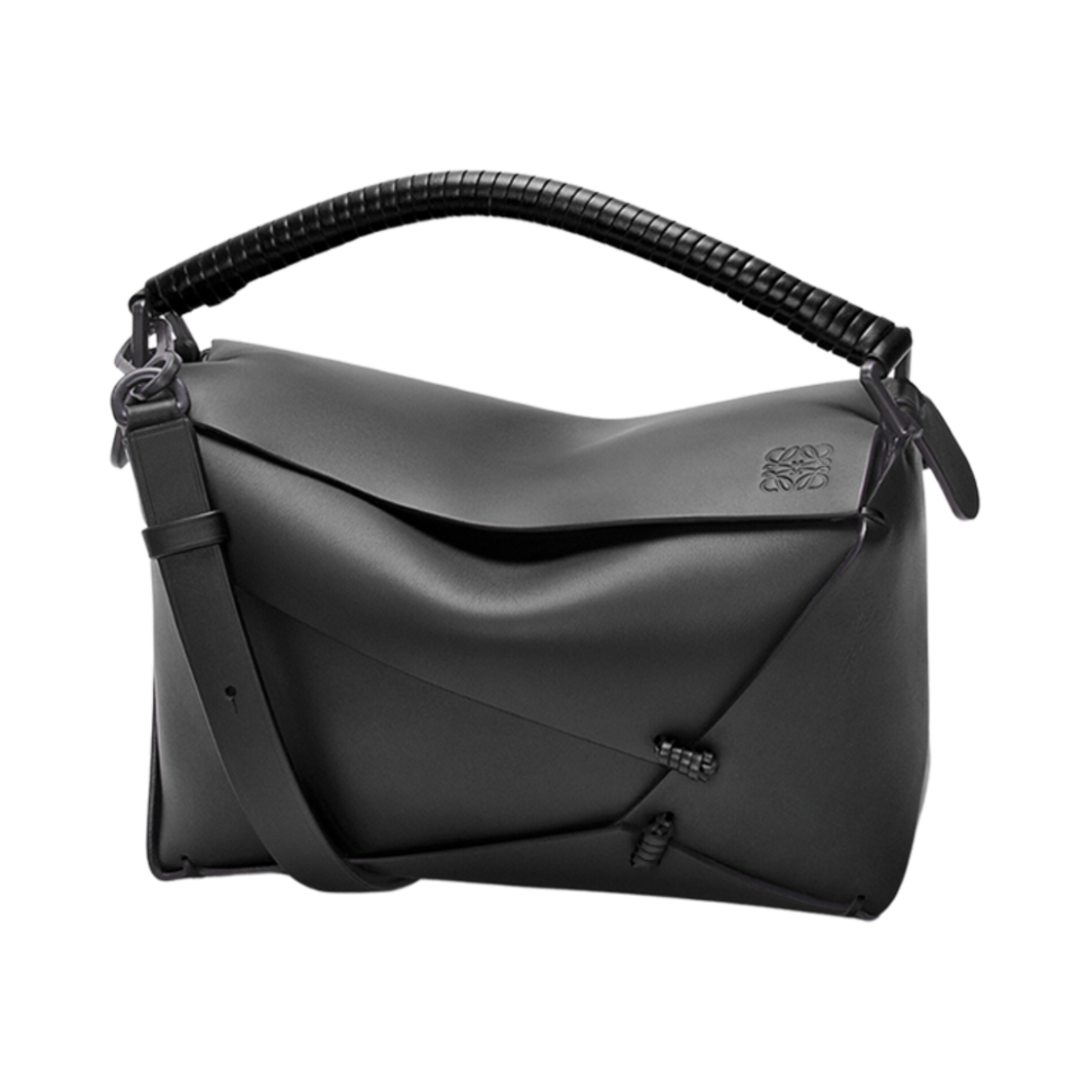 로에베 스몰 퍼즐 백 카프스킨 블랙