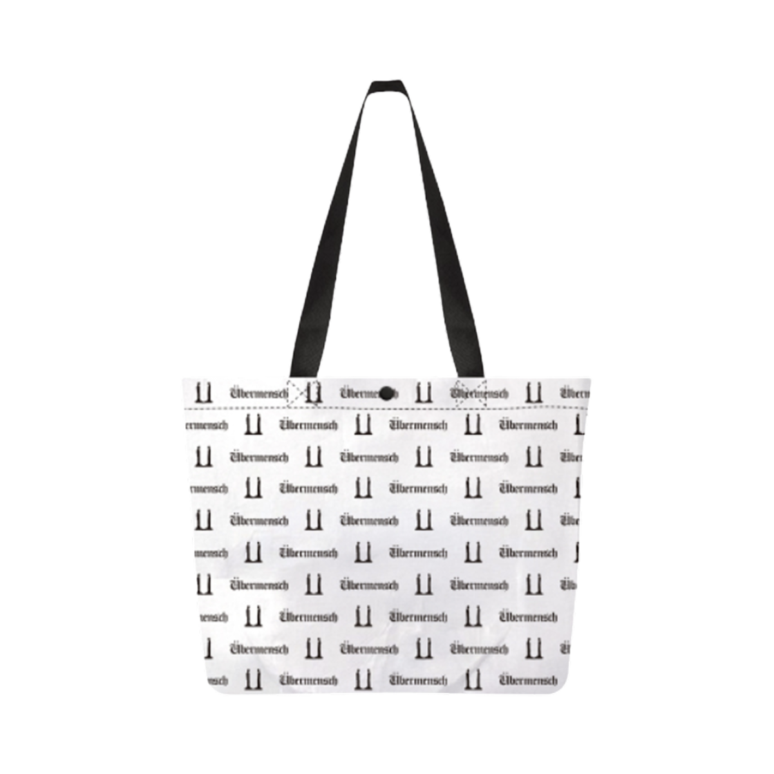 지드래곤 위버멘쉬 리유저블 백 버전 2 화이트(G-DRAGON Ubermensch Reusable Bag Ver. 2 White)