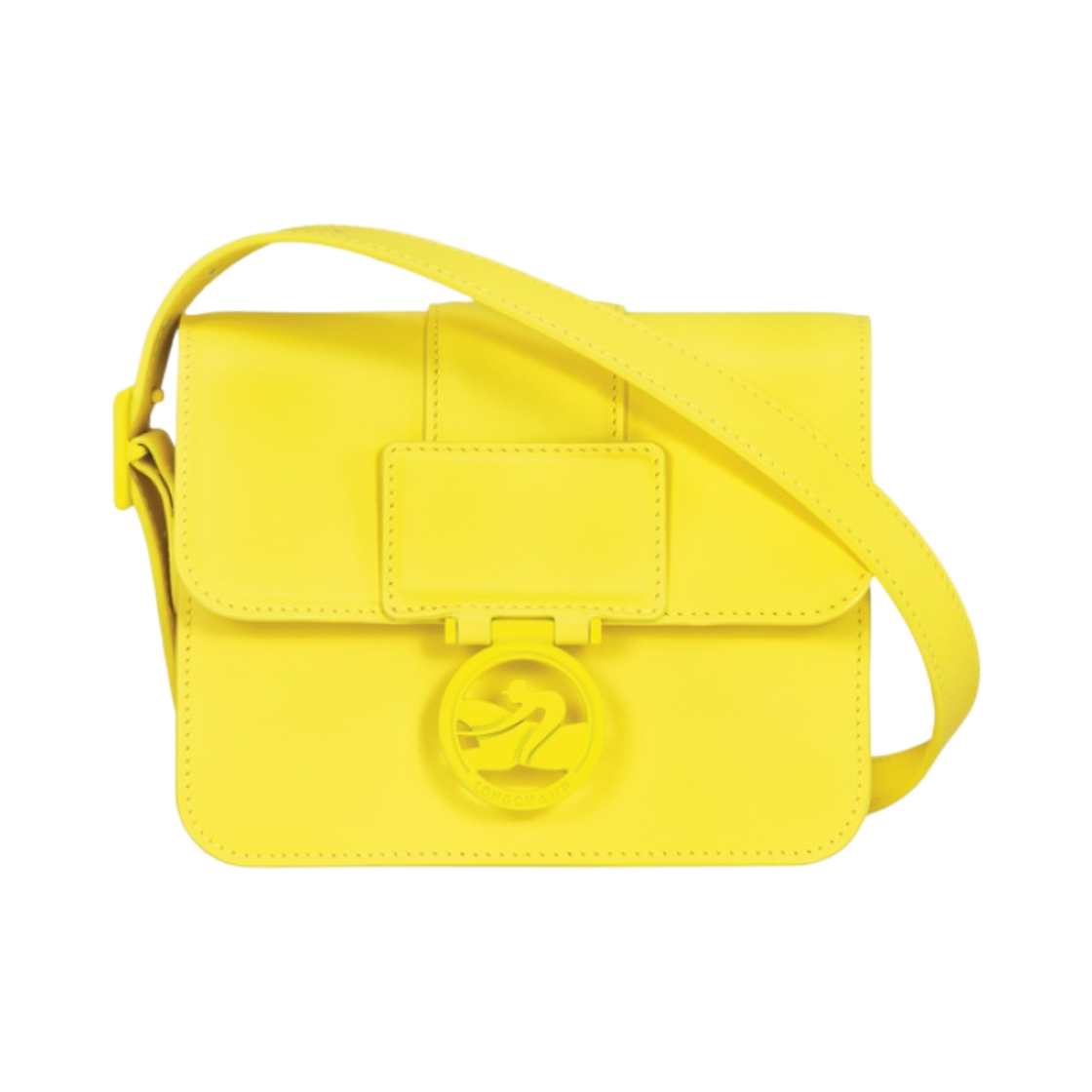 롱샴 박스 트롯 크로스바디백 S 레몬(Longchamp Box Trot Crossbody Bag S Lemon) - 1