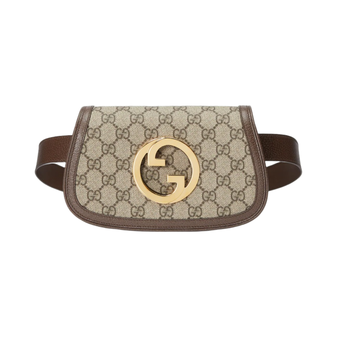 구찌 블론디 벨트백 베이지 에보니 슈프림(Gucci Blondie Belt Bag Beige Ebony Supreme) - 1