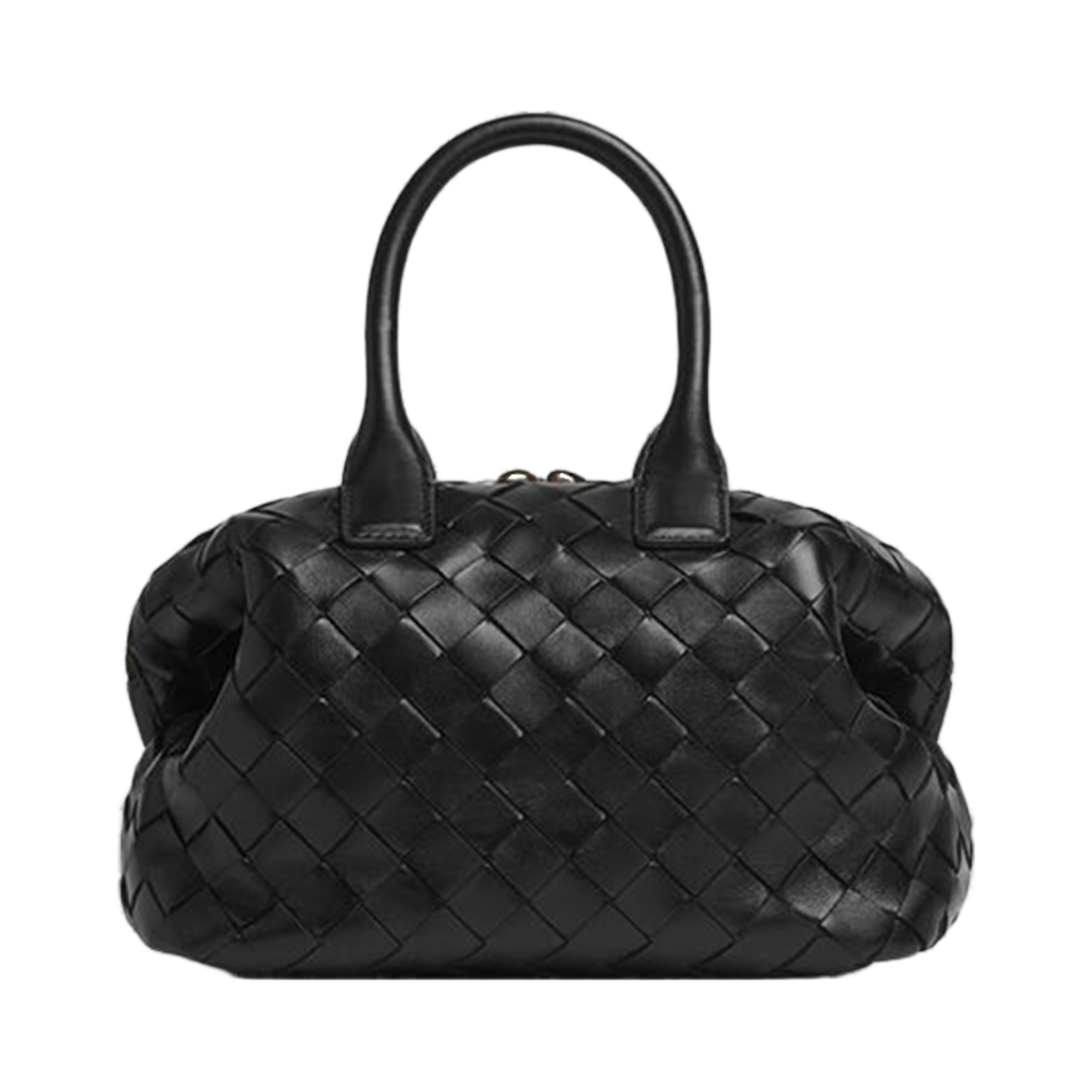 764535VCPP11019 Bottega Veneta Mini Bauletto Black