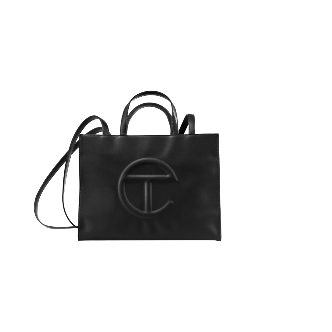 텔파 미디움 쇼핑백 블랙(Telfar Medium Shopping Bag Black)