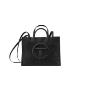 Telfar Medium Shopping Bag Black