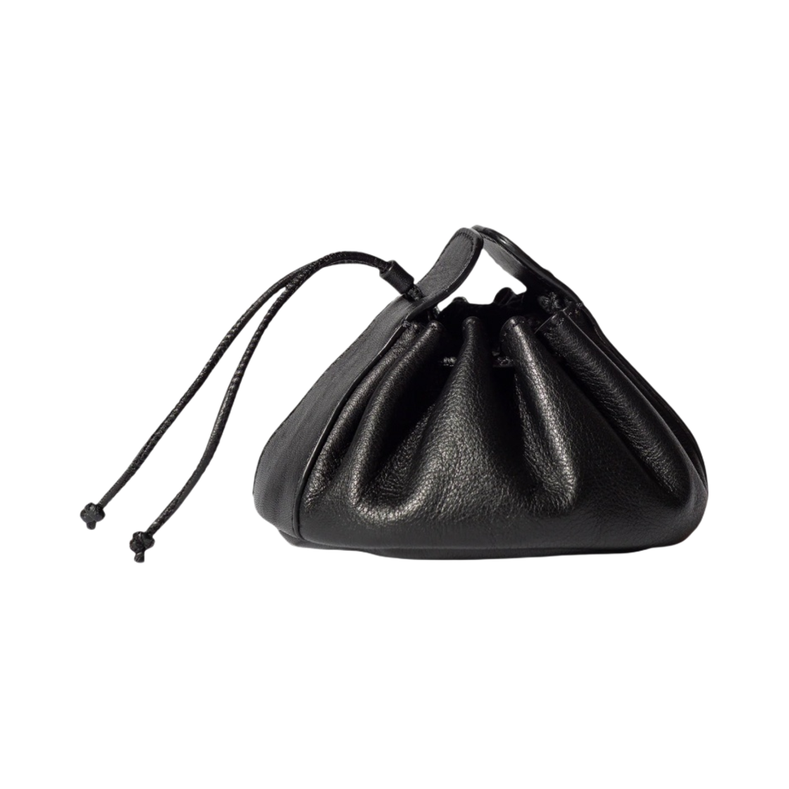 WBR22COMP001 Hereu Fruita Packable Knitted Cotton Net Bag Black