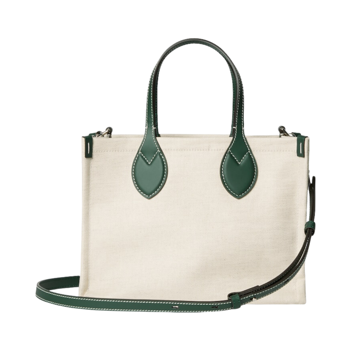 구찌 프린트 스몰 토트백 베이지 다크 그린(Gucci Print Small Tote Bag Beige Dark Green) - 2