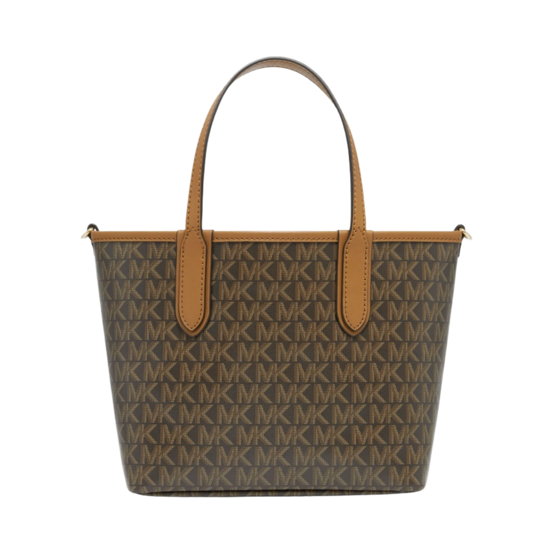 마이클 코어스 엘리자 엑스트라 스몰 로고 토트백 브라운 에이콘(Michael Kors Eliza Extra Small Logo Tote Bag Brown Acorn) - 3