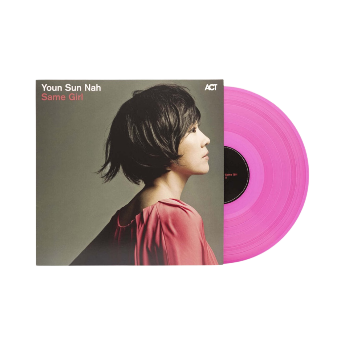 - Nah Younsun 7th Album Same Girl LP Pink