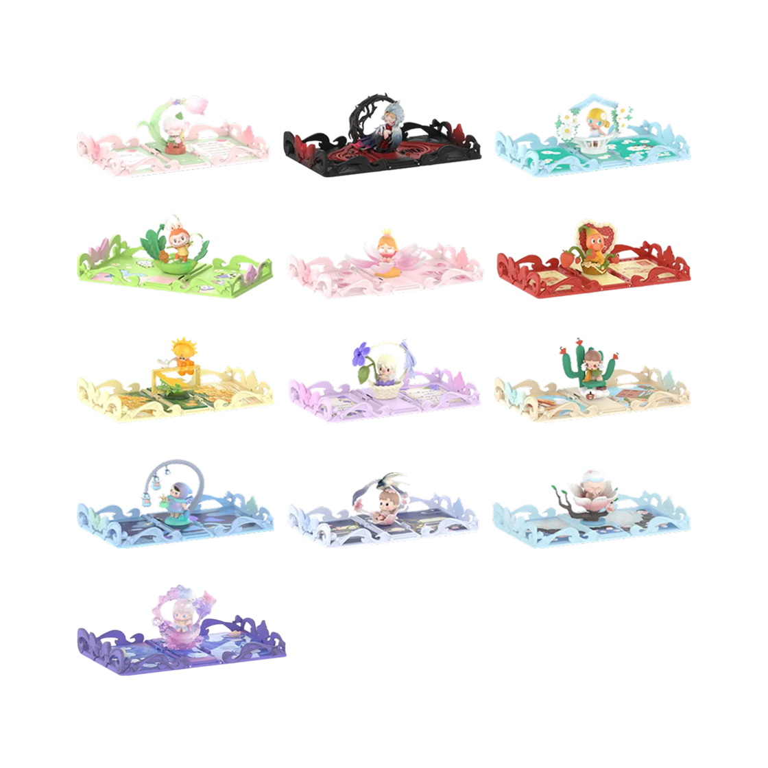 팝마트 기프트 포 유 그리팅 카드 시리즈 신 세트 (1개입)(Pop Mart Gift For You Greeting Card Series Scene Sets (1 Blind Box)) - 2