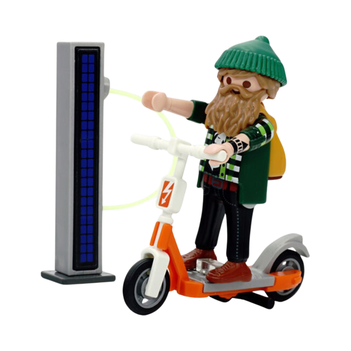 플레이모빌 힙스터와 E-스쿠터(Playmobil Hipster with E-Scooter) - 1