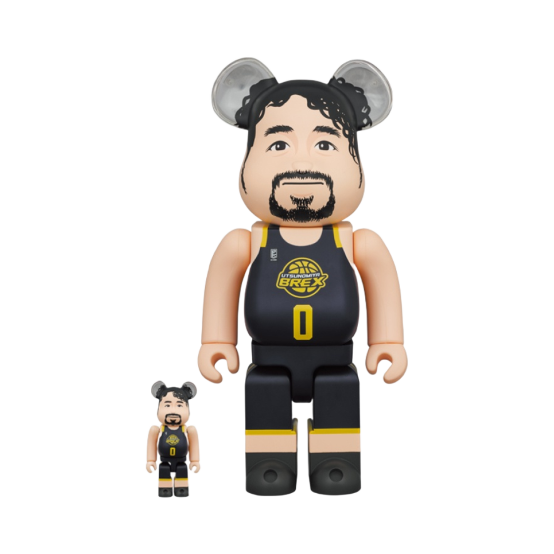 - Bearbrick B.League Utsunomiya Brex #0 Yuta Tabuse 100% & 400% Set - 대표 이미지 #1