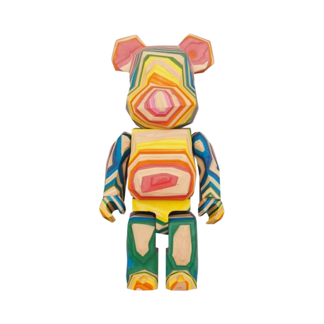 베어브릭 x 프라그먼트 x 하로시 가리모쿠 버티컬 폴리곤 400%(Bearbrick x Fragment x Haroshi Karimoku Vertical Polygon 400%) - 1