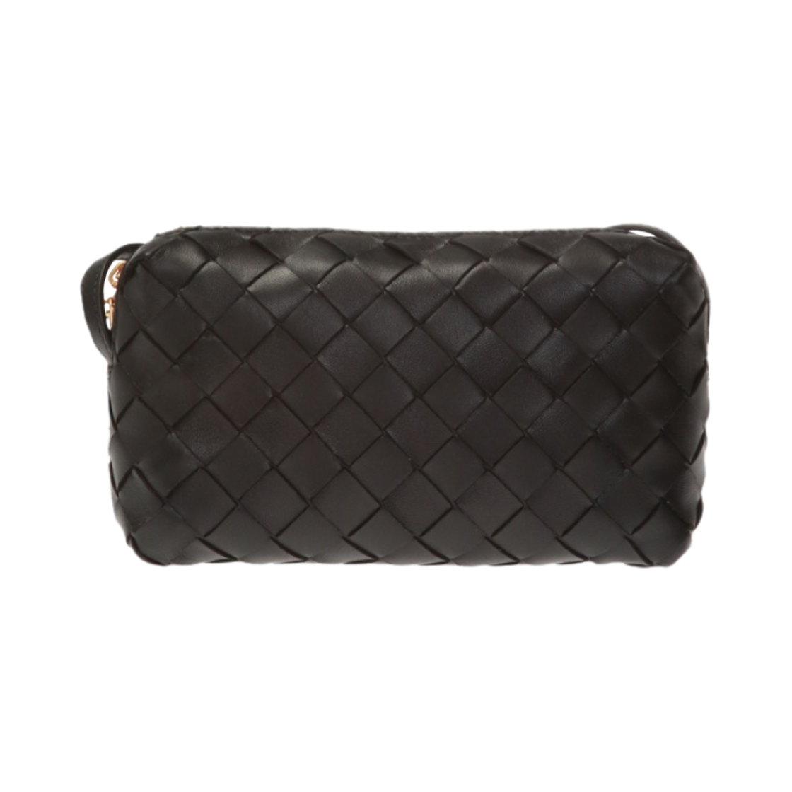 보테가 베네타 미니 레더 크로스바디백 블랙(Bottega Veneta Mini Leather Crossbody Bag Black) - 3