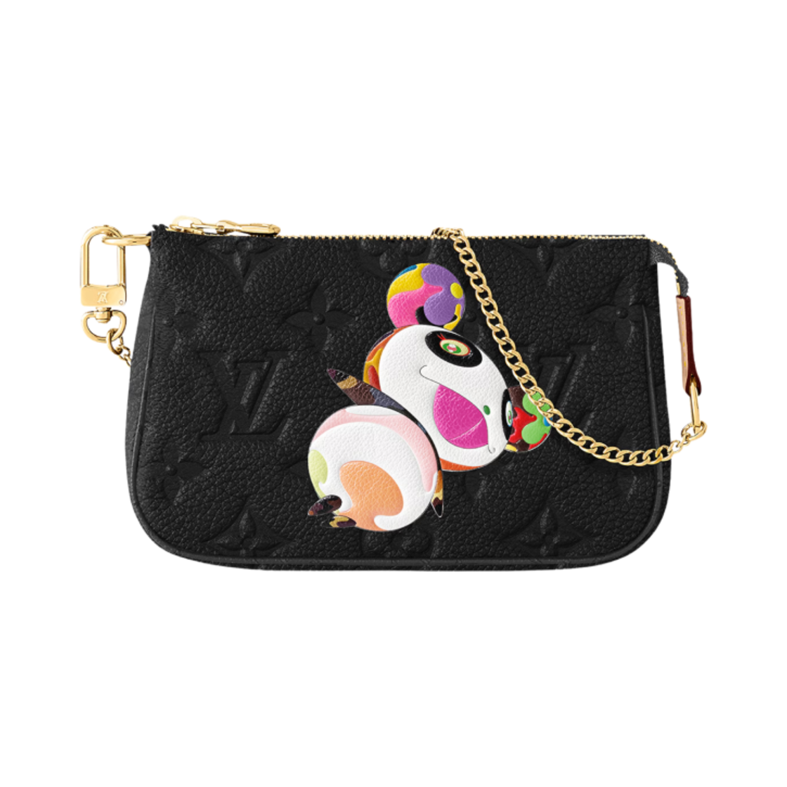 루이비통 x 무라카미 타카시 미니 포쉐트 악세수아 블랙(Louis Vuitton x Murakami Takashi Mini Pochette Accessoires Black)