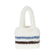 Allincomplete Feather Crochet Mini Bag