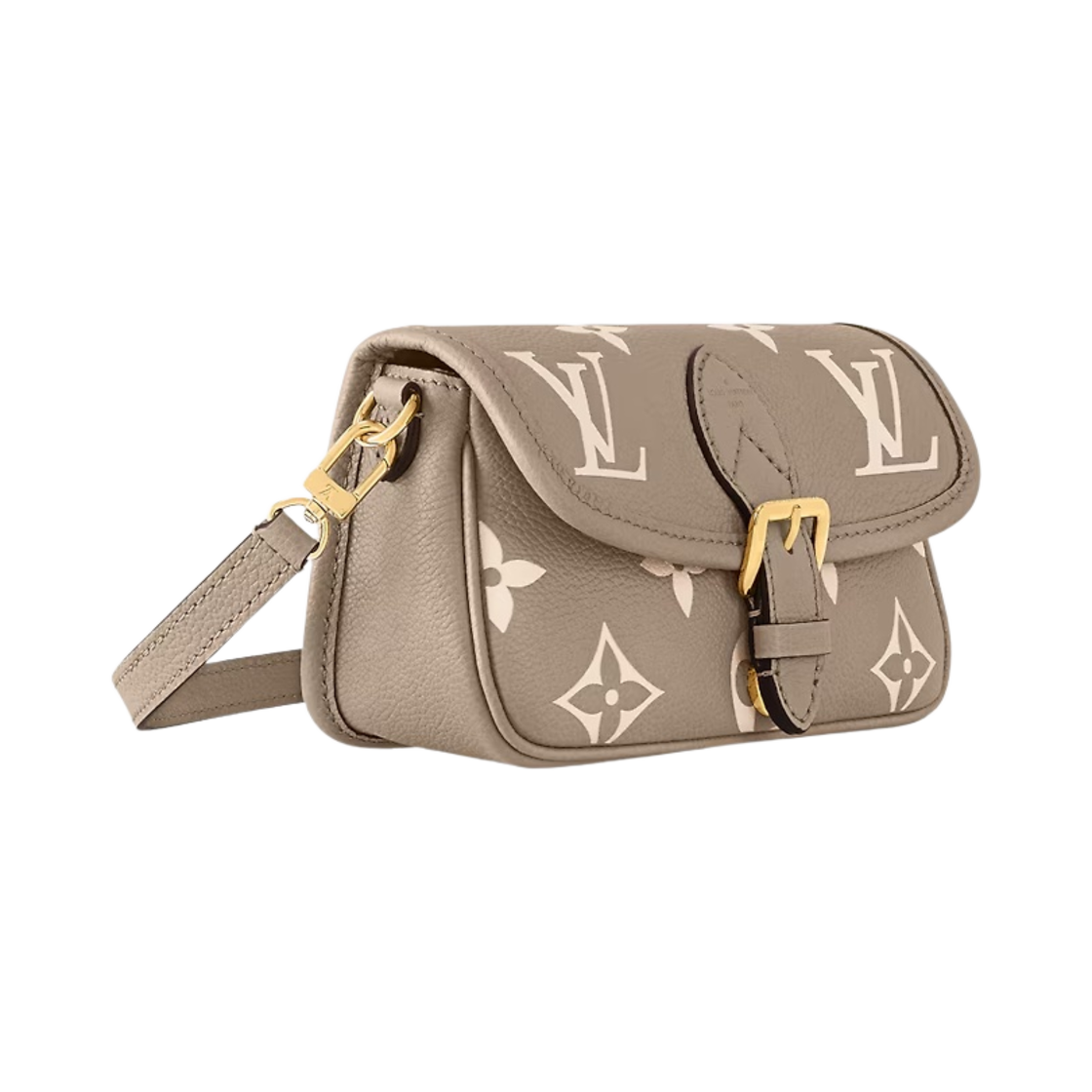 루이비통 나노 다이앤 바이컬러 모노그램 앙프렝뜨 레더 투르텔 베이지(Louis Vuitton Nano Diane Bicolor Monogram Empreinte Leather Tourterelle Beige) - 2