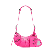Balenciaga Le Cagole XS Shoulder Bag Fluo Pink
