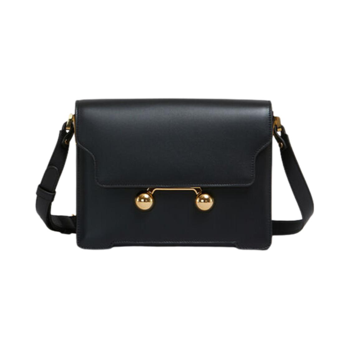 SBMP0195U0-P6948-00N99 Marni Trunkaroo Medium Shoulder Bag Black