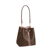 Louis Vuitton Neonoe MM Monogram Rose Powder