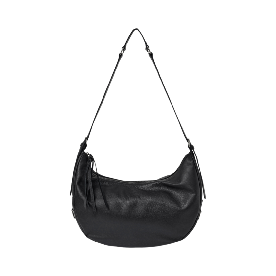 해칭룸 레더 크로스백 블랙(Hatchingroom Leather Cross Bag Black) - 3