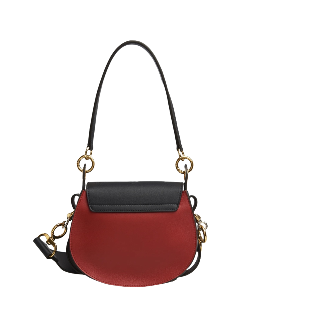 끌로에 스무스 카프스킨 자수 스몰 테스백 어스 레드(Chloe Small Tess Bag in Smooth Calfskin Embroidery Earthy Red) - 2