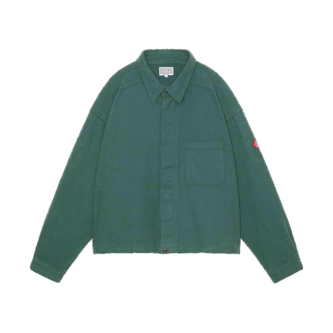 카브엠트 플란넬 숏 셔츠 자켓 그린 - 24FW(Cav Empt Flannel Short Shirt Jacket Green - 24FW) - 2