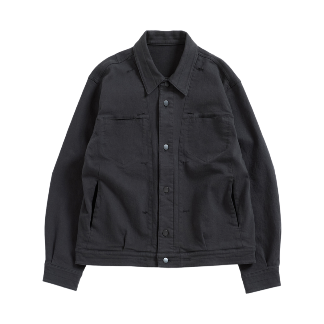 해칭룸 리버스 트러커 워시드 블루 차콜(Hatchingroom Reverse Trucker Washed Blue Charcoal) - 1