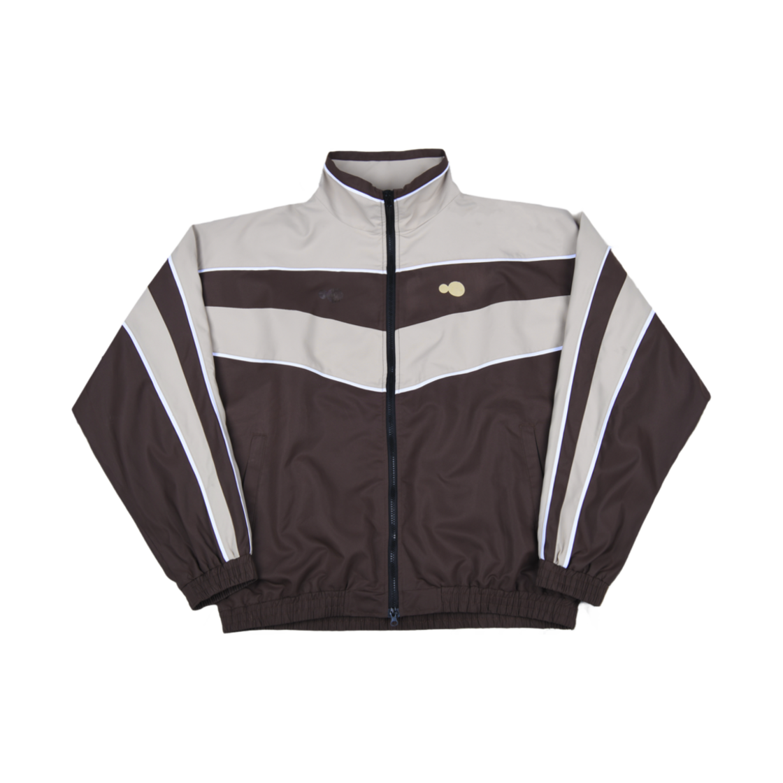 (W) 에이에이 스포티 트랙 자켓 브라운((W) Aeae Sporty Track Jacket Brown)