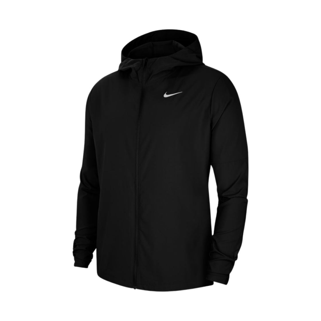 나이키 런 스트라이프 우븐 러닝 자켓 블랙 - 아시아