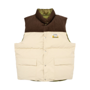 Human Made Reversible Down Vest Beige