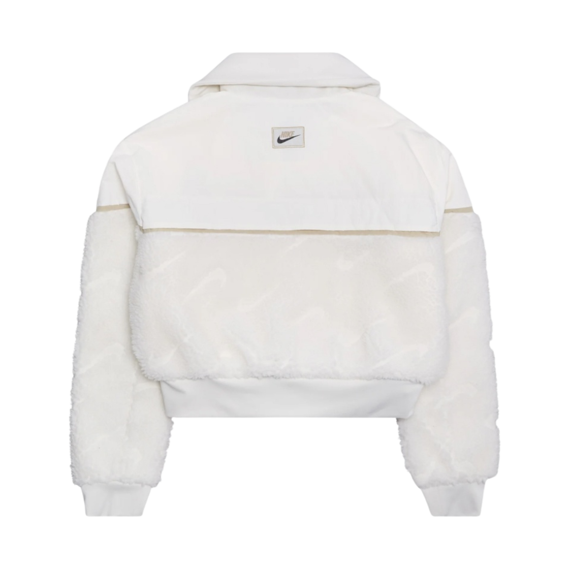 (W) 나이키 아이콘 클래쉬 플리스 자켓 화이트 - US/EU((W) Nike Icon Clash Fleece Jacket White - US/EU) - 2