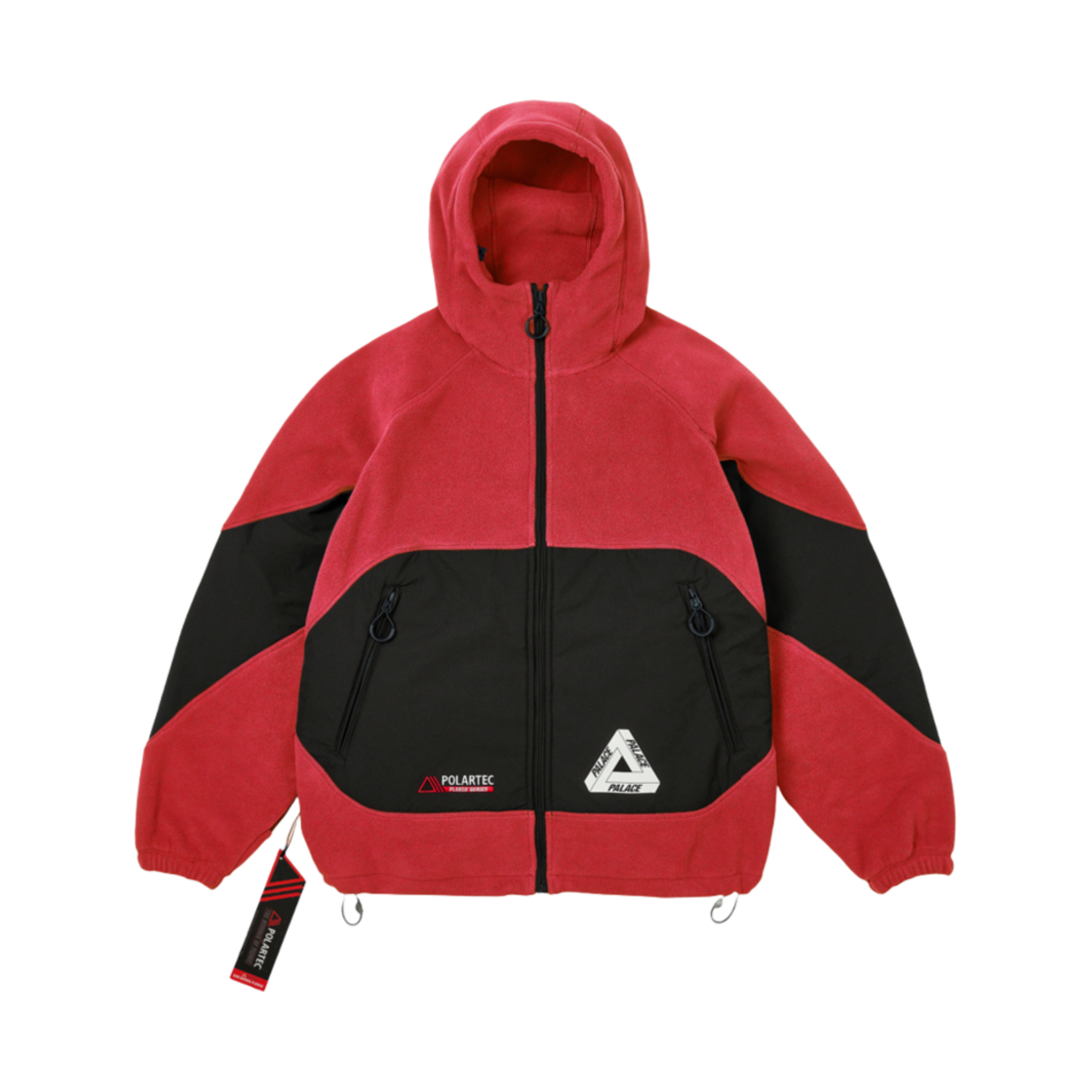 - Palace Polartec 200 Jacket Tomato Red - 24FW