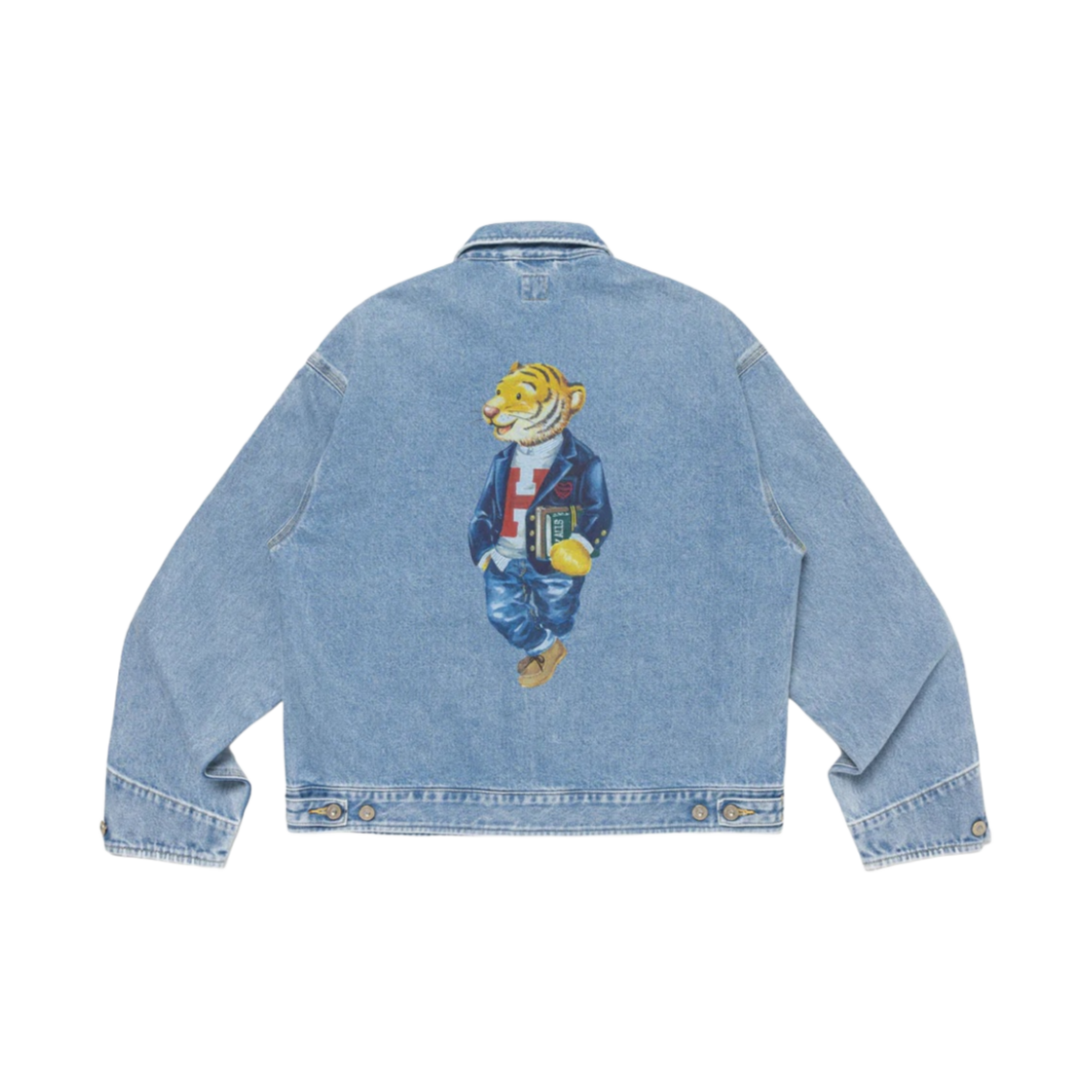휴먼 메이드 데님 자켓 인디고