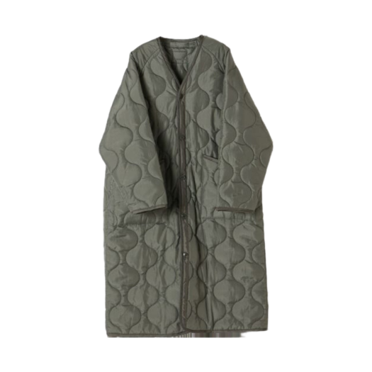 Hyke Quilted Liner Coat Olive Drab