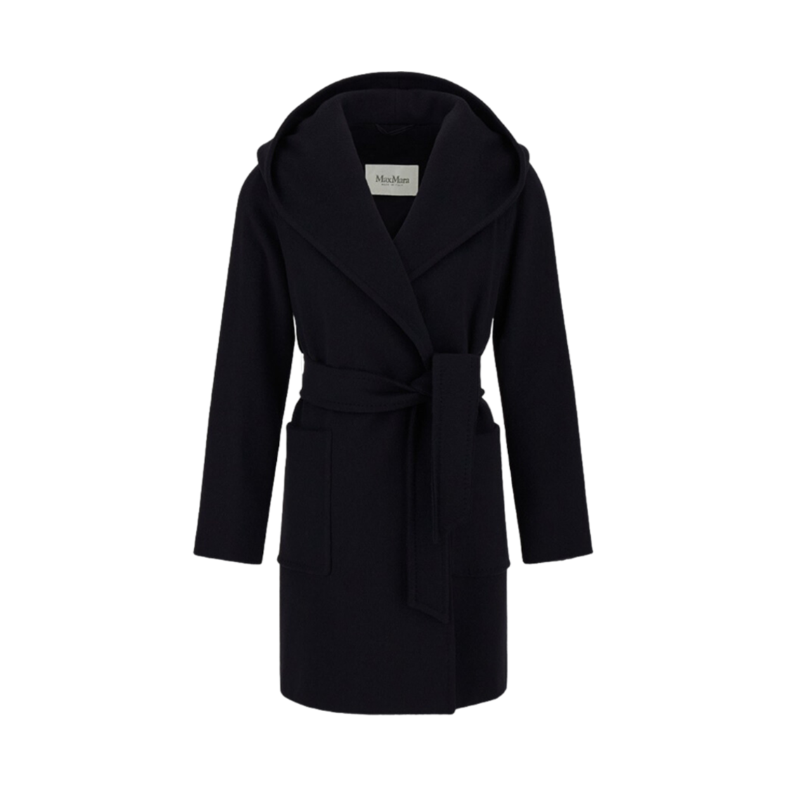 RIALTO-002 (W) Max Mara Rialto Camel Colour Robe Coat Black