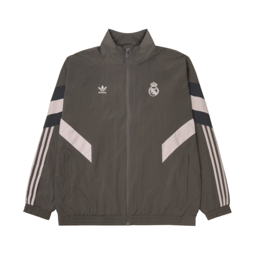 JI9479 Adidas Real Madrid Originals Track Top Charcoal Grey - KR Sizing