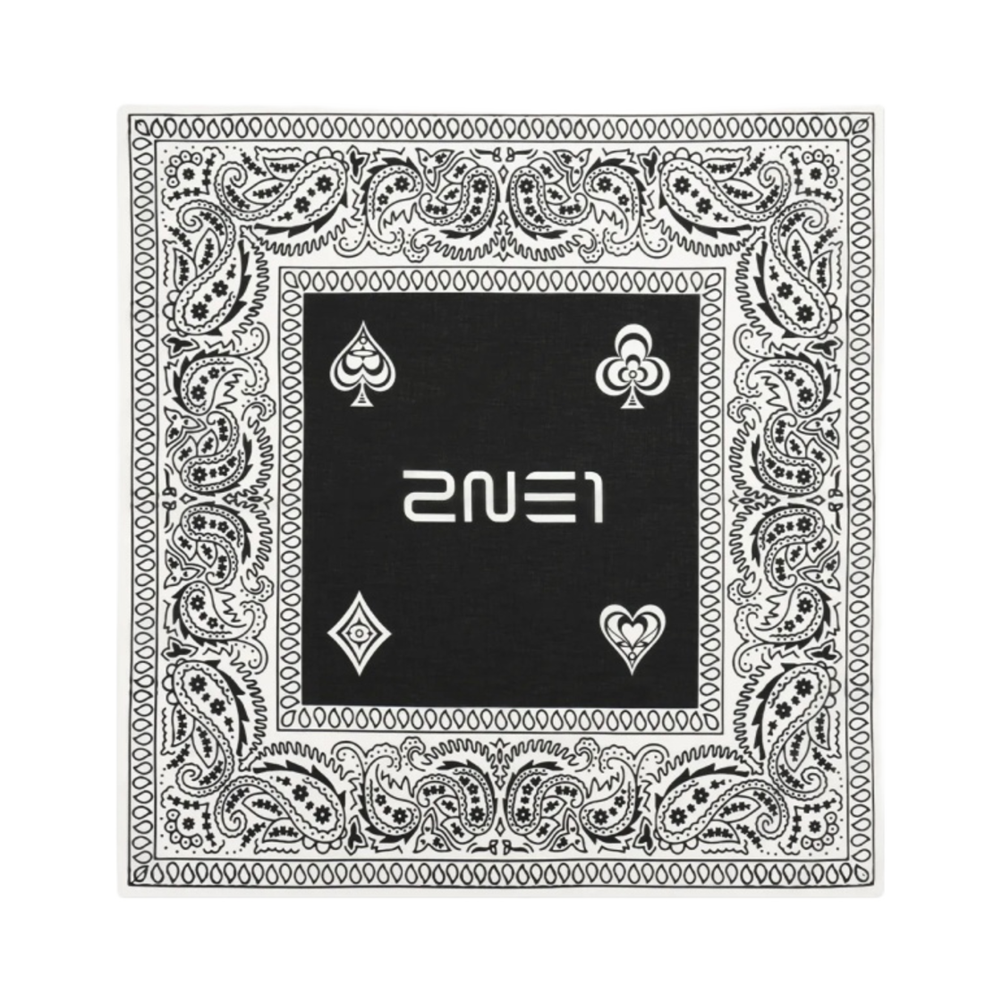 투애니원 반다나 화이트(2NE1 Bandana White)