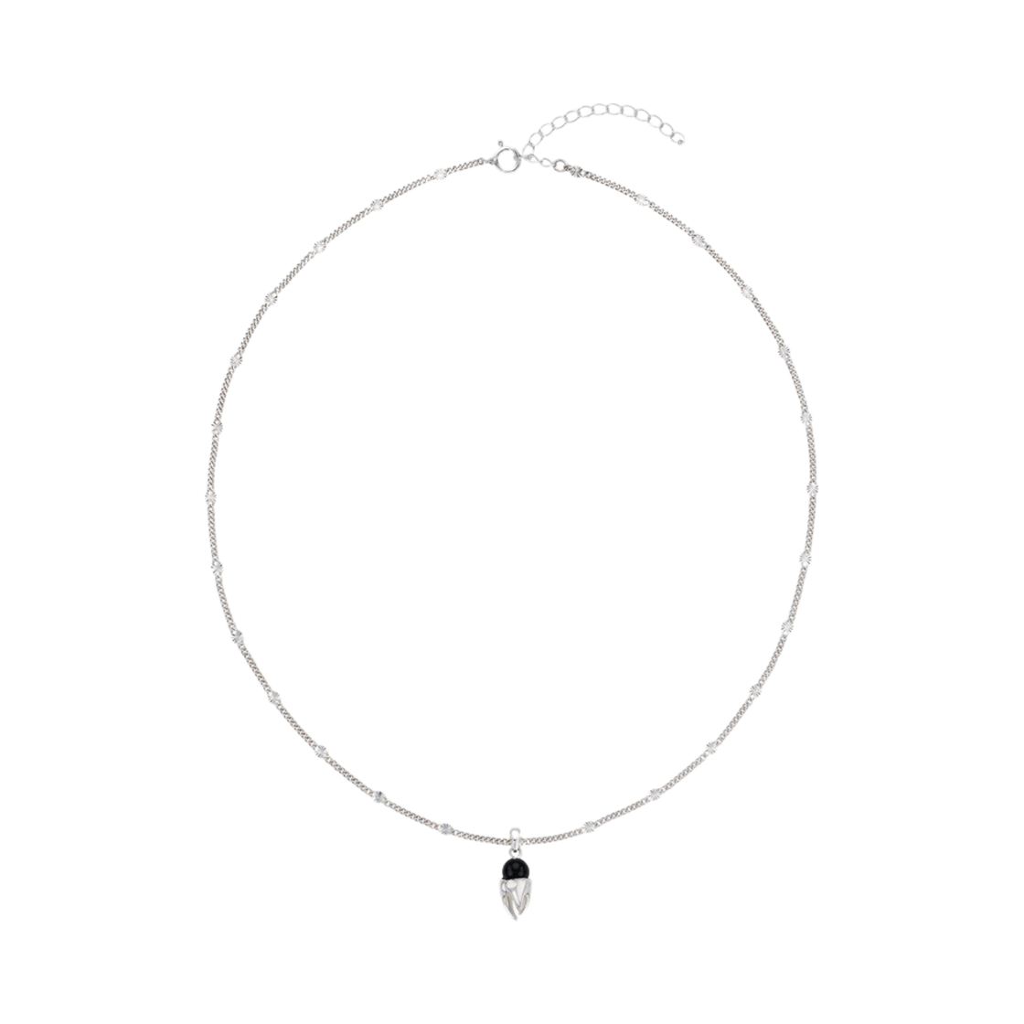 티스 베이비 티스 네클리스 오닉스(Teeth Baby Teeth Necklace Onyx)