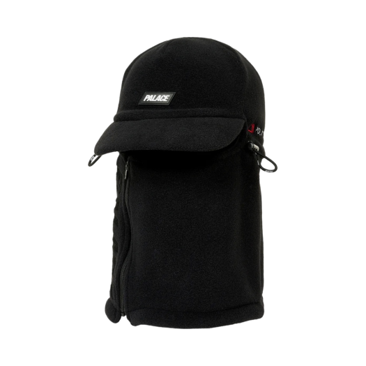 Palace Polartec Peaked Face Warmer Black - 23FW